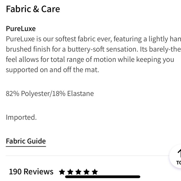 Fabletics high waisted pure Luxe ruched 7/8 leggings, small - Picture 8 of 8